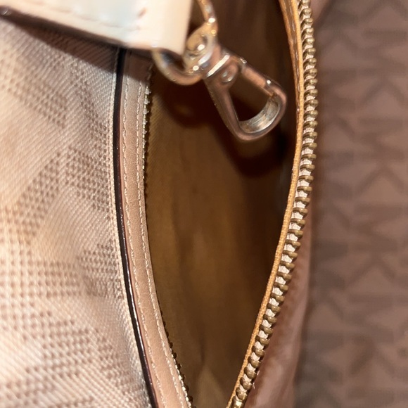 MK Canvas Mono Large Tote - Picture 5 of 10